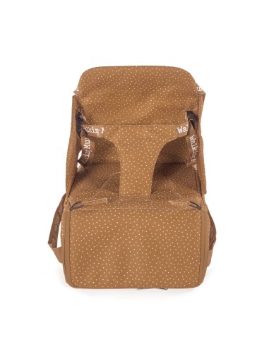 Trona portátil para bebés Poppy Canela