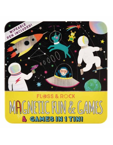 Set 4 Juegos Magnéticos Espacio