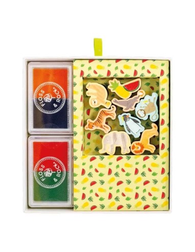 Set de Sellos Jungla