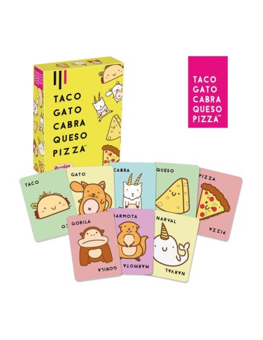 Taco, Gato,Cabra, Queso, Pizza - Lúdilo