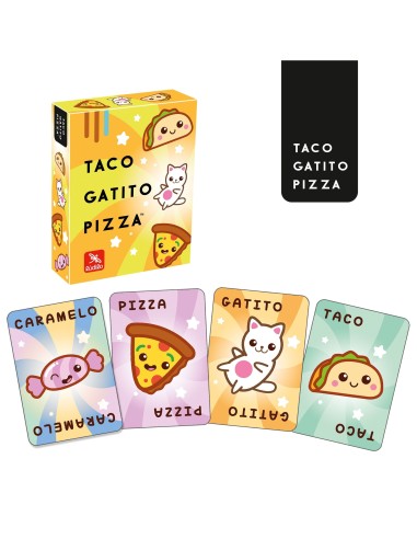 Taco, gatito, pizza Lúdilo