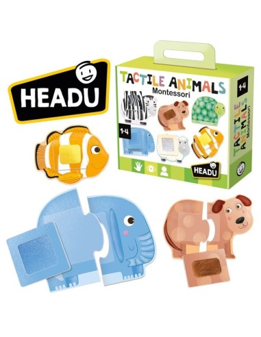 Tactile Animals Montessori Headu