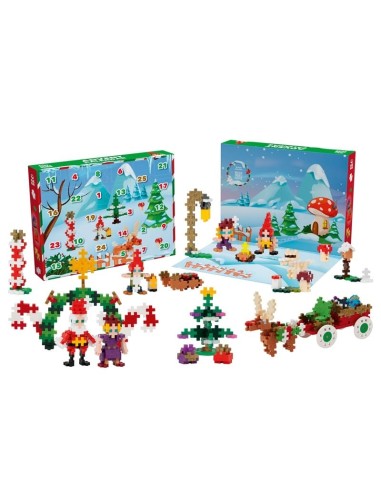 Calendario de Adviento Rojo 600 pcs Lúdilo