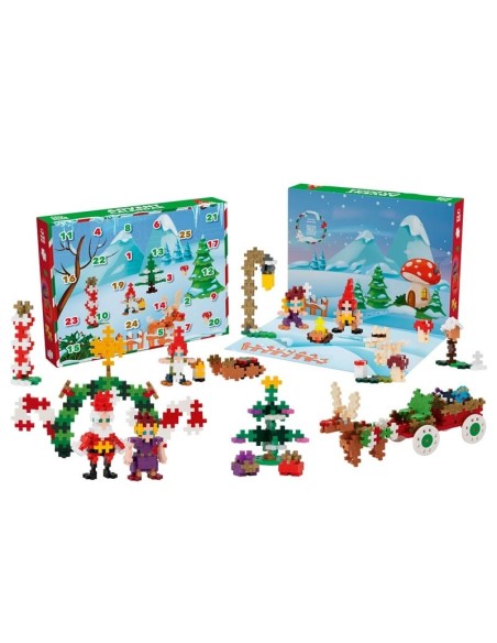 Calendario de Adviento Rojo 600 pcs Lúdilo