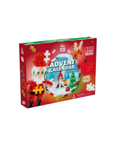 Calendario de Adviento Rojo 600 pcs Lúdilo