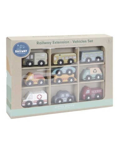 Vehículos sistema de trenes Little Dutch
