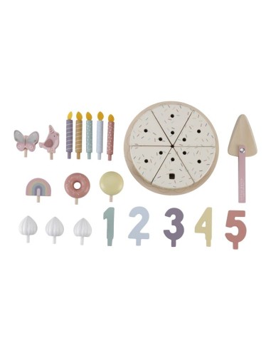 Tarta de Cumpleaños Rosada Little Dutch