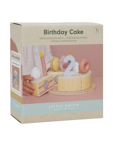 Tarta de Cumpleaños Rosada Little Dutch