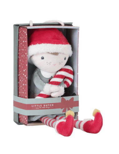Jim Muñeco blandito de Navidad - Little Dutch
