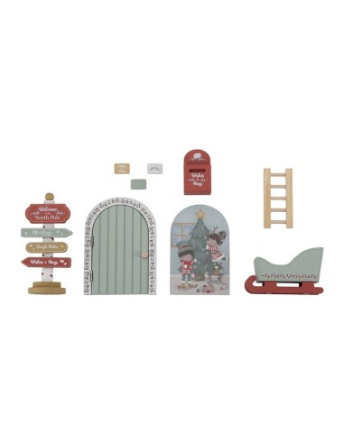 Set Puerta Navidad Little Dutch
