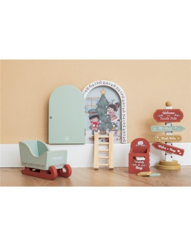 Set Puerta Navidad Little Dutch