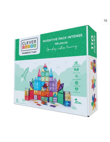 Pack Inventivo Intenso | 110 Piezas Cleverclixx