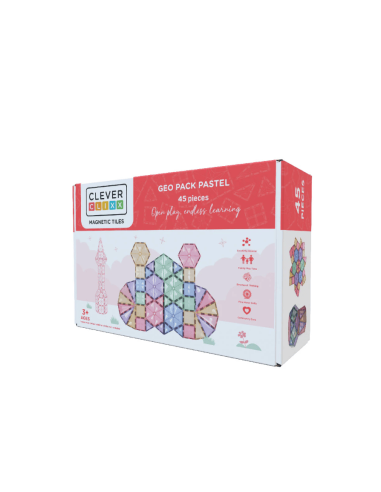 Geo Pack Pastel | 45 piezas CleverClixx