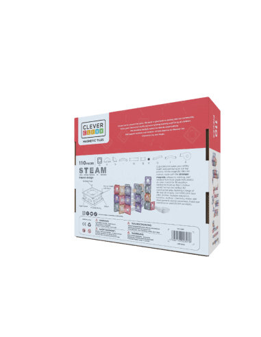 Toboganes colores pastel CleverClixx Pack de 110 piezas