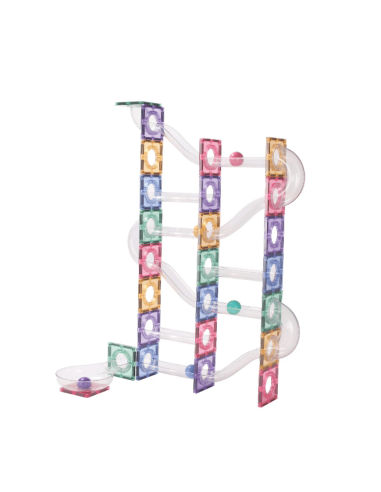 Toboganes colores pastel CleverClixx Pack de 110 piezas