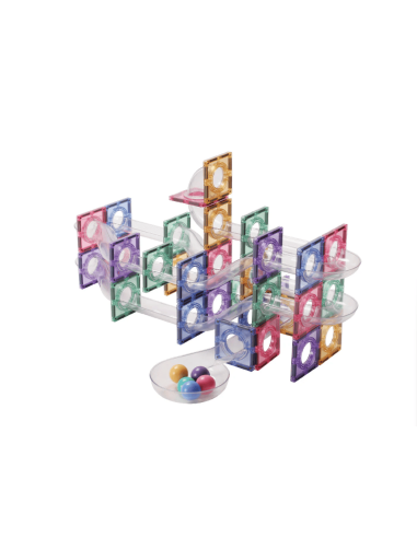 Toboganes colores pastel CleverClixx Pack de 110 piezas