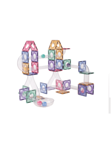 Toboganes colores pastel CleverClixx Pack de 110 piezas