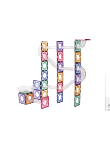 Toboganes colores pastel CleverClixx Pack de 110 piezas