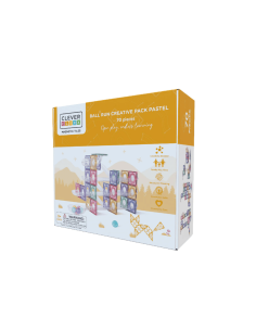 Tobogan 70 piezas de Ball Run Pastel CleverClixx