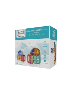 Set Piezas pasteles curvos | 34 piezas CleverClixx