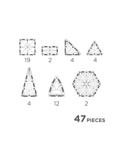 Pack Cúpula Curva Intensa | 47 piezas CleverClixx