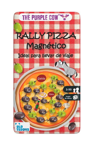 Rally Pizza Magnético