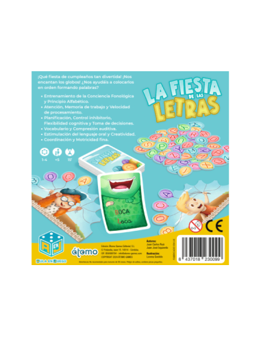 La fiesta de las letras - Átomo
