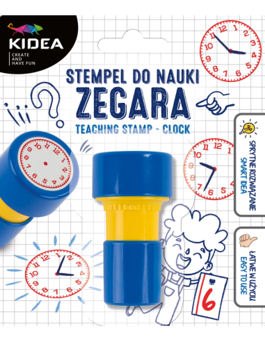 Sello Aprende la Hora - Kidea