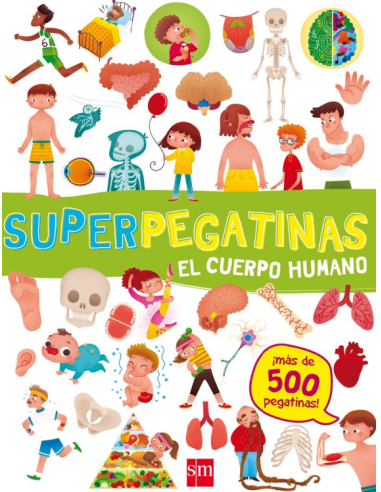 Superpegatinas El Cuerpo Humano SM