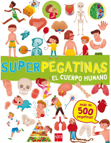 Superpegatinas El Cuerpo Humano SM