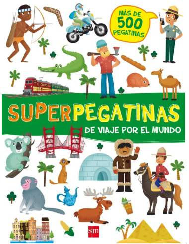 Superpegatinas Viaje por el mundo SM