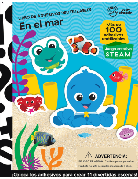 Libo de pegatinas En el Mar Baby Einsten