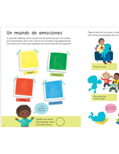 Mi primer libro de las Emociones Pegatinas