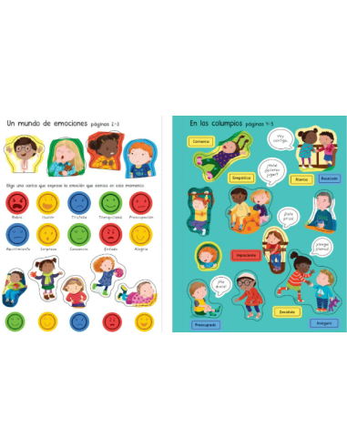 Mi primer libro de las Emociones Pegatinas