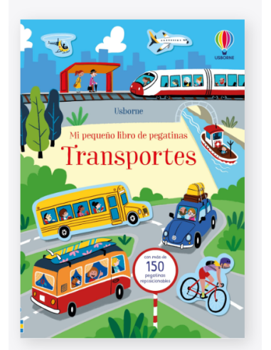 Transportes Libro de Pegatinas