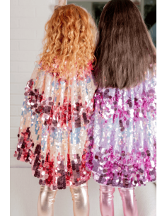 Capa de lentejuelas Rosada de la Quinta Avenida 2