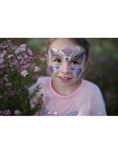 Pegatinas de cara de hada y mariposa 2