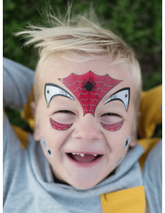 Pegatinas con cara de araña 2