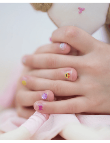 Pegatinas de sirena para uñas