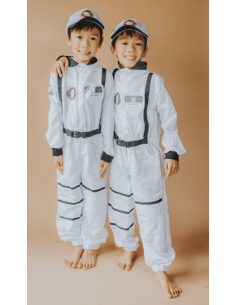 Conjunto de astronauta con mono, gorro y credencial 2