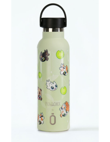 Runbott 600ml Kawaii gatos