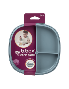 Plato 2 en 1 con ventosa y compartimentos extraíbles B.Box - Ocean