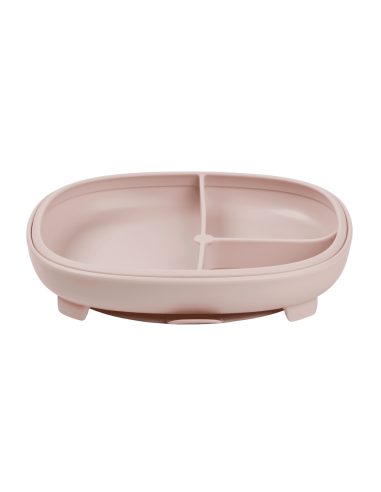Plato 2 en 1 con ventosa y compatimentos extraíbles B.Box - Blush