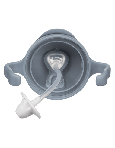 Taza con pajita flexible con pesa B.Box - Ocean