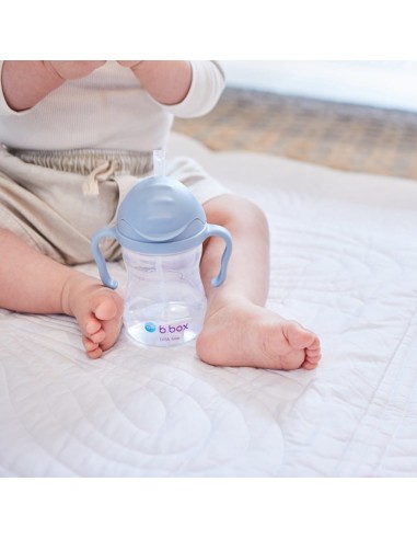 Taza con pajita flexible con pesa B.Box - Ocean