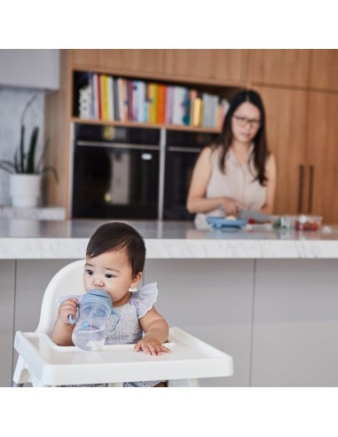 Taza con pajita flexible con pesa B.Box - Ocean