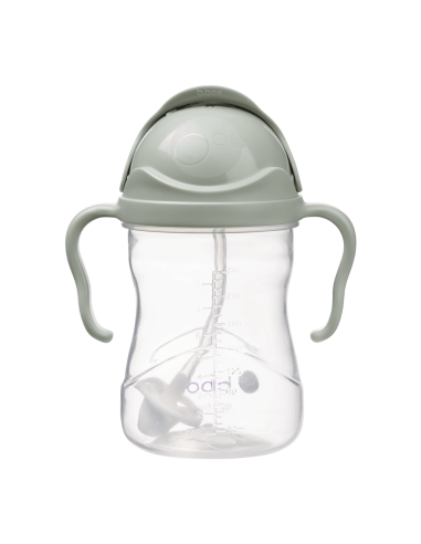 Taza con pajita flexible con pesa B.Box - Sage