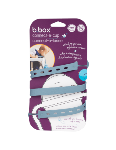 Correa anticaídas para tazas Connect a Cup B.Box - Ocean