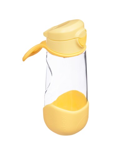 Botella de tritán con boquilla y asa 450ml B.Box - Lemon Twist