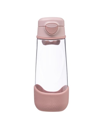 Botella de tritán con boquilla y asa 600ml B.Box - Blush Crush